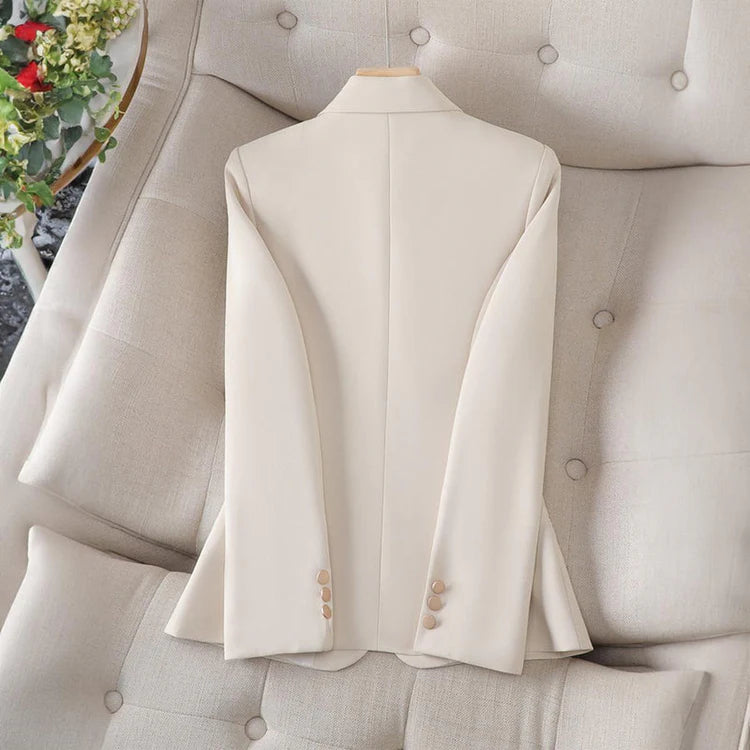 Dames Slim Fit Blazer met Reverskraag