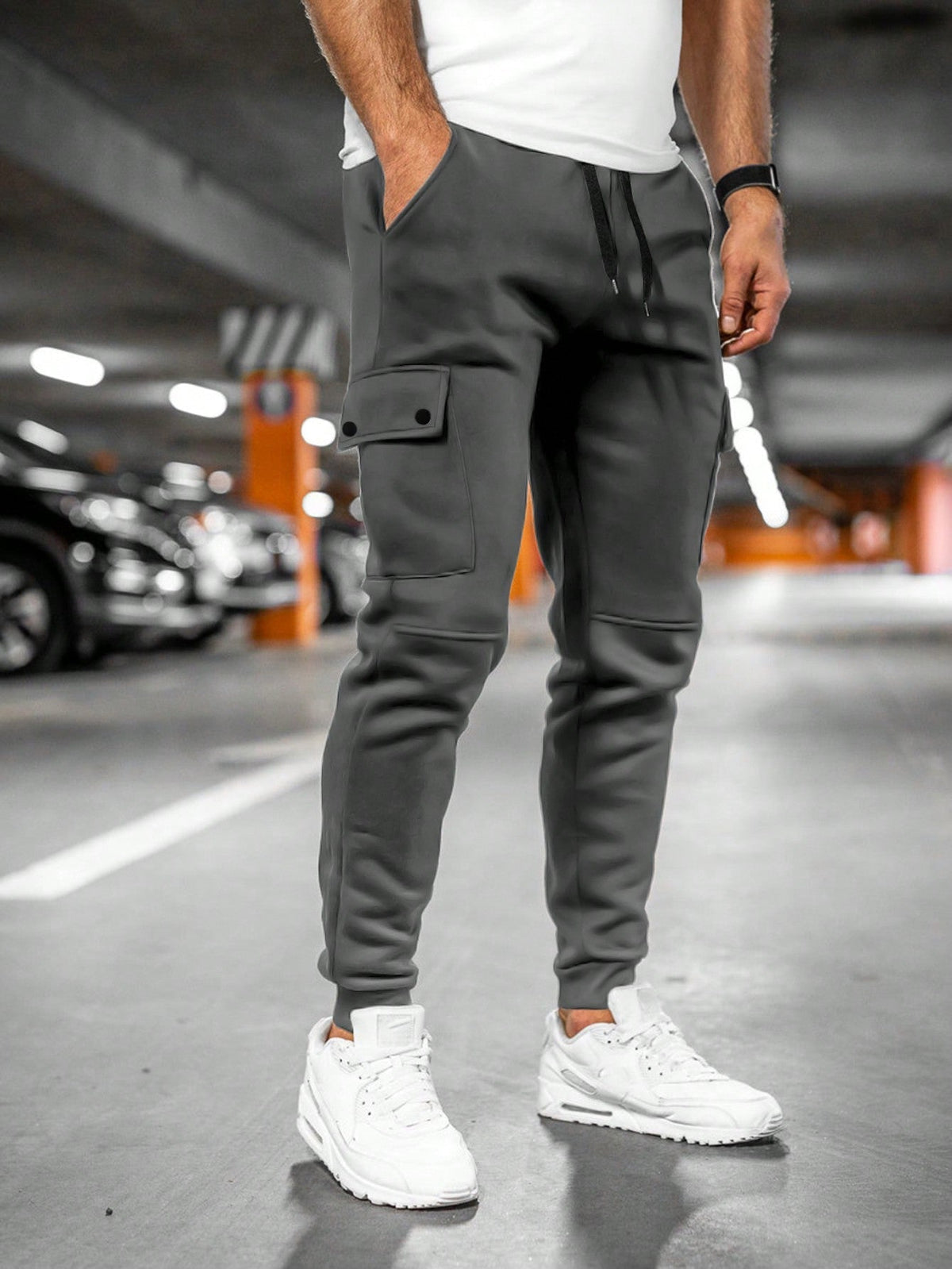 Heren Joggingbroek met Cargozakken
