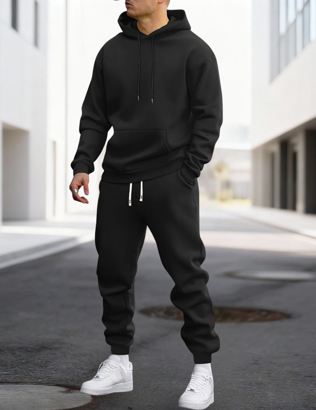 Heren Sportset met Hoodie en Joggingbroek