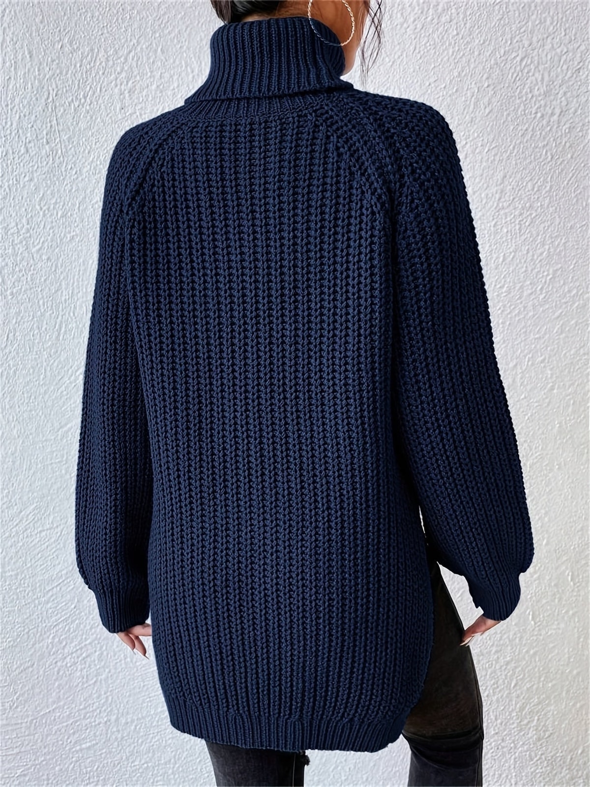 Dames Coltrui met Lange Mouwen en Oversized Pasvorm