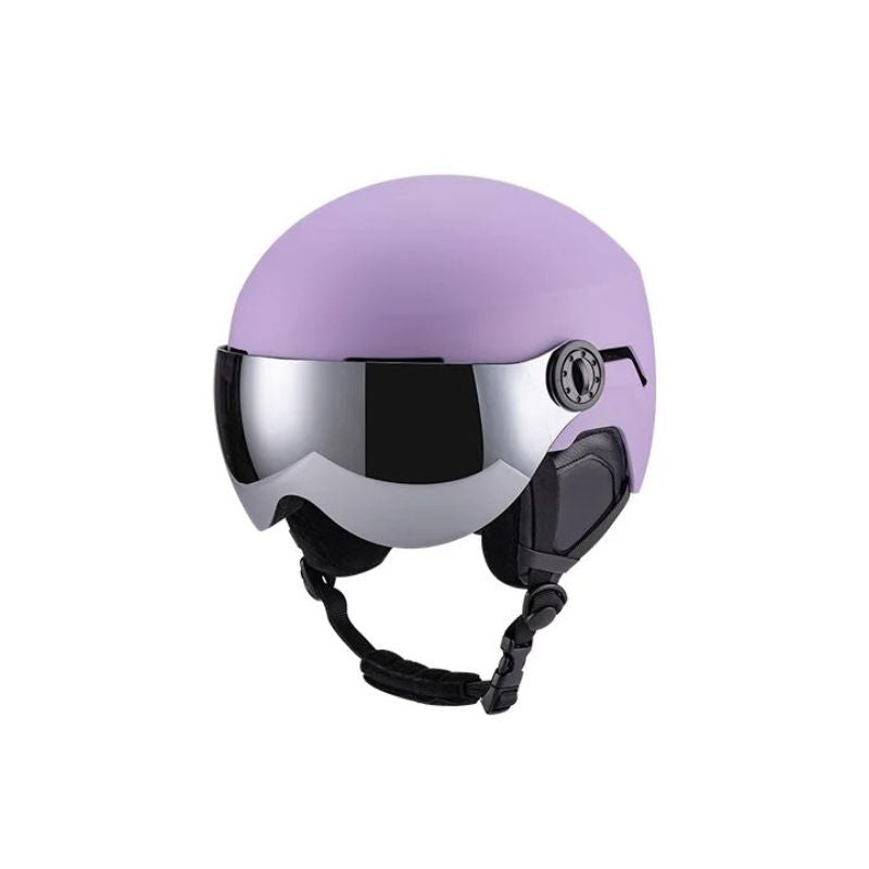 Dames Skihelm met Vizier en Gesloten Ontwerp