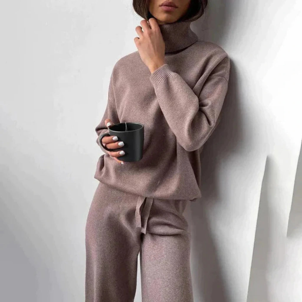 Tweedelige Set met Trui en Broek voor Dames